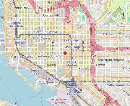 Map showing Cowboy Star