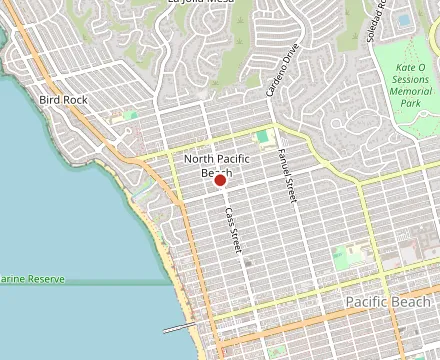 Map showing The Fishery