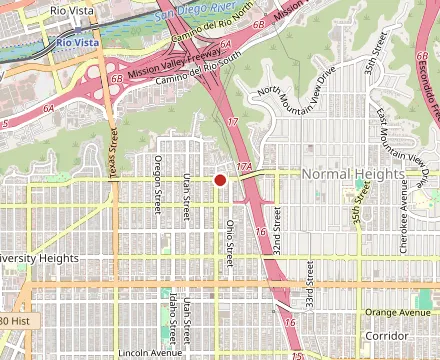 Map showing Et Voilà French Bistro