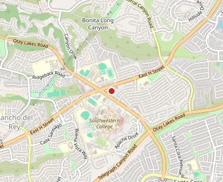 Map showing MJ's Fusion Deli a.k.a Mjs Yogurt Time and Deli