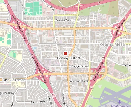 Map showing Liuyishou Hotpot