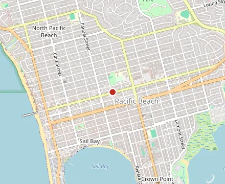 Map showing Poké Chop