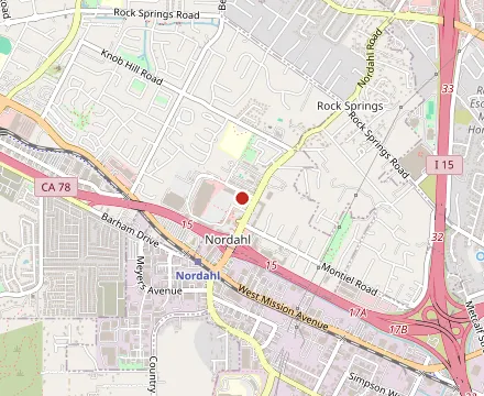 Map showing Curry Craft