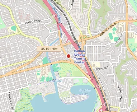Map showing Sushi Ota