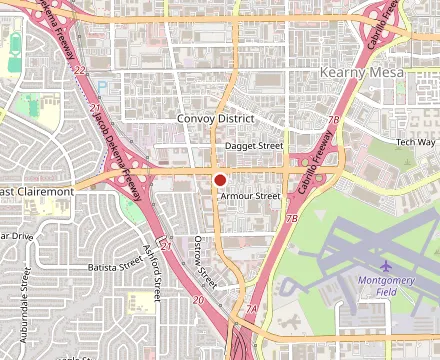 Map showing Flama Llama