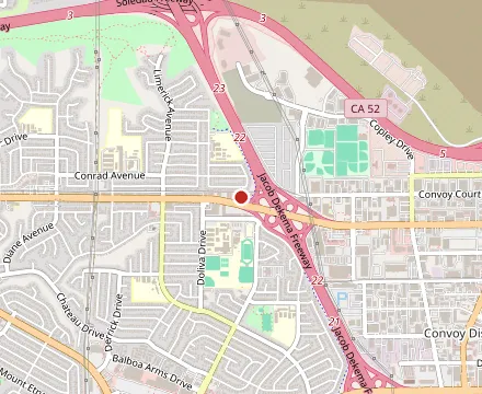 Map showing Buga Korean BBQ